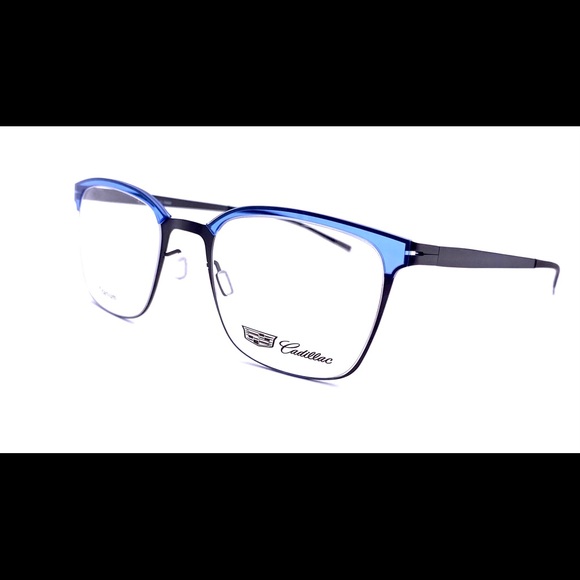 Titanium Eyeglasses Blue Crystal by Cadillac Durable & Lightweight 51-21-140 - Picture 8 of 8